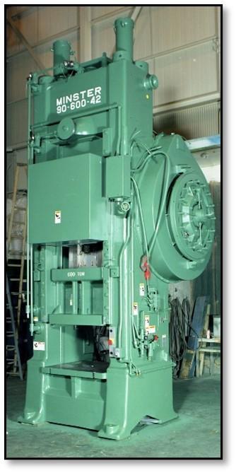 Minster 90-1200 Knuckle Press, Remanufactured