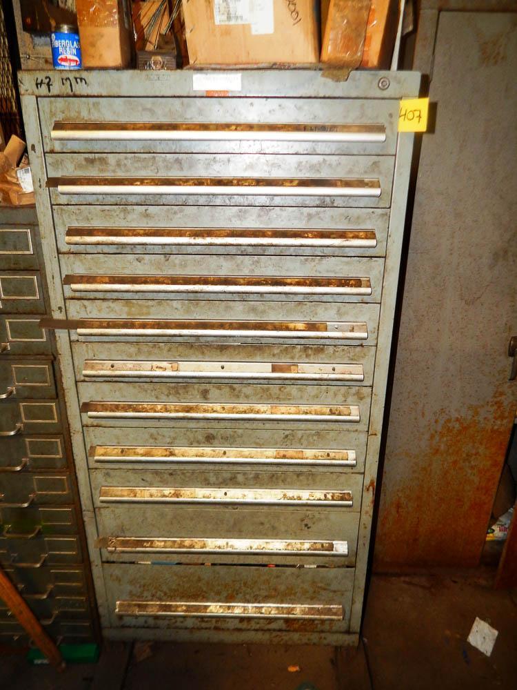 11 DRAWER NUE-ERA VIDMAR STYLE CABINET: STOCK #65224