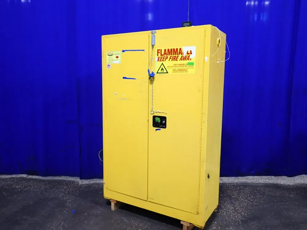 EAGLE 45 GALLONS / 43" X 18" X 65" FLAMMABLE CABINET  -  1947