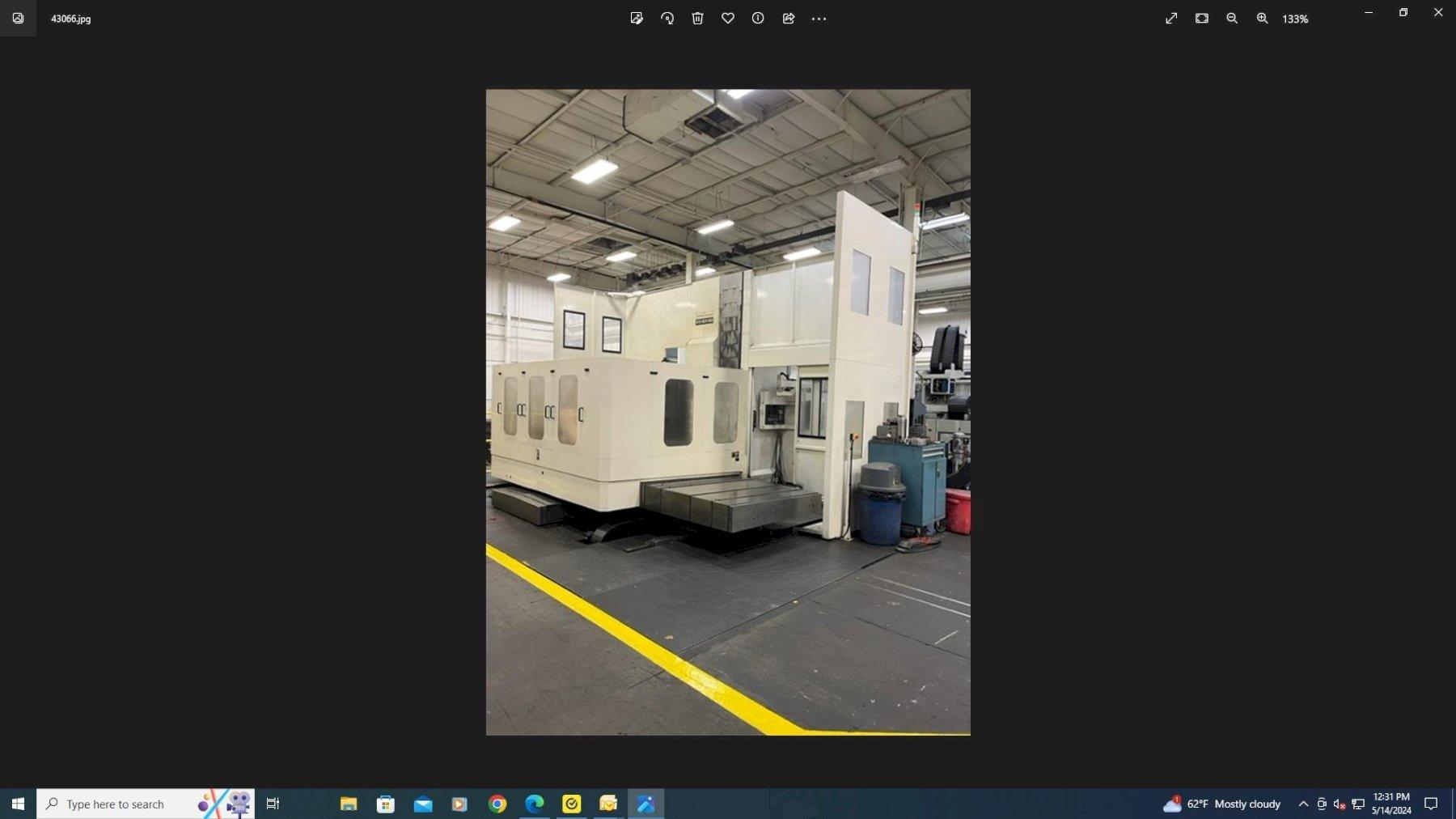 Toshiba BTD-130H.R22 CNC Table Type Boring Mill