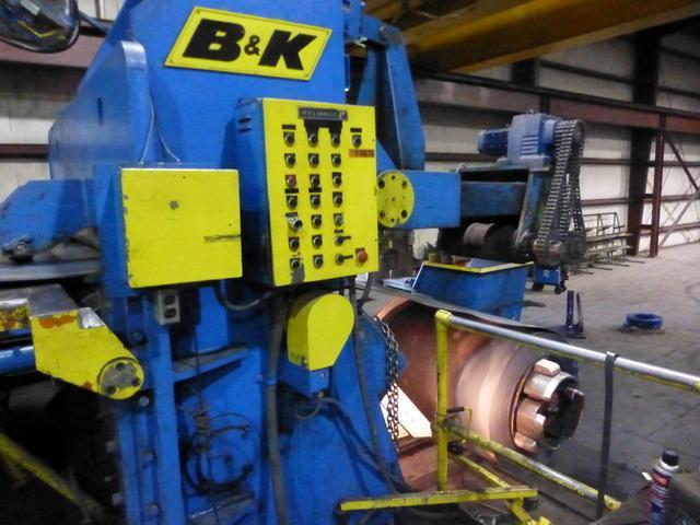 62"  x .312” x 50,000# B&K SLITTING LINE WITH TWO SLITTER HEADS