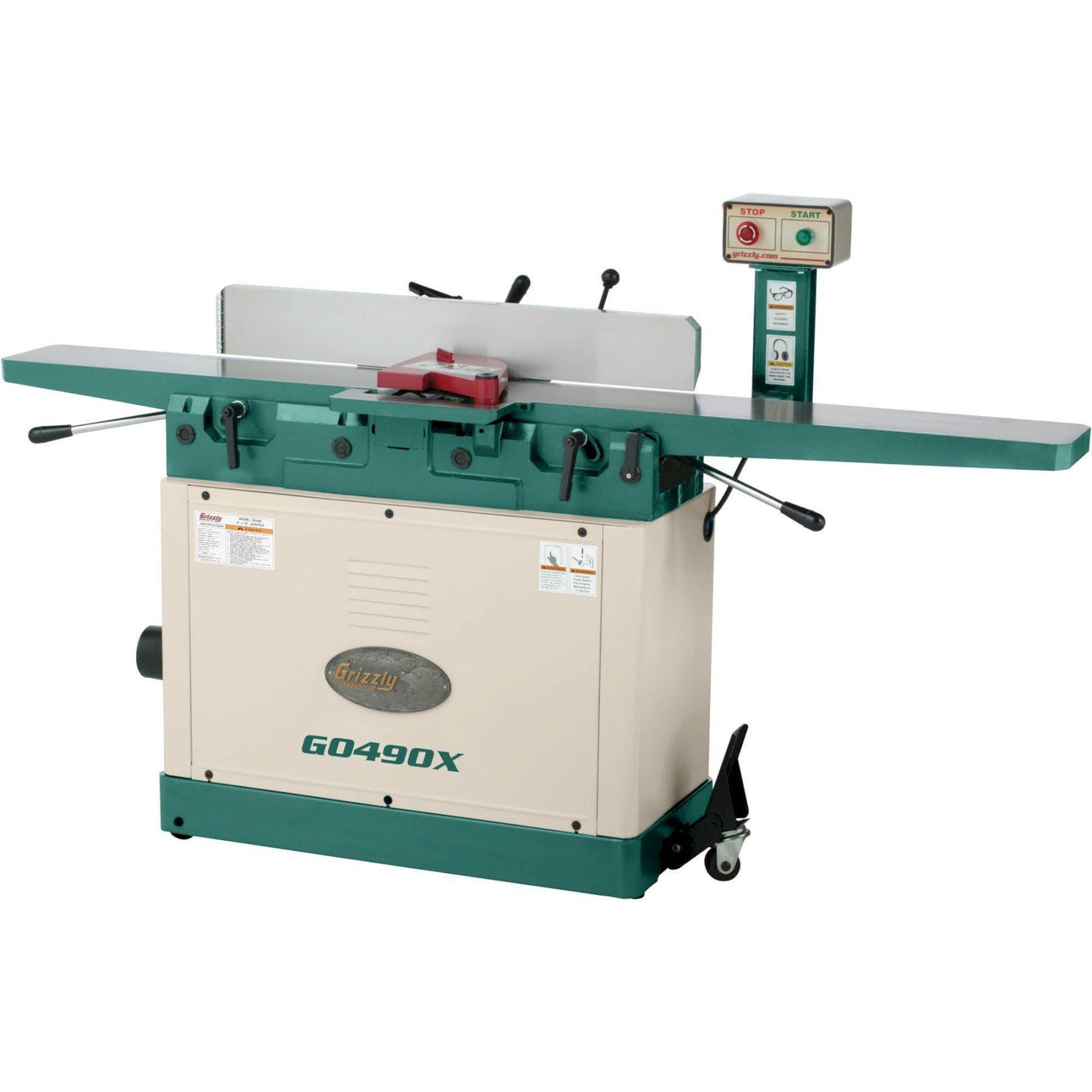 2024 GRIZZLY G0490X 20" Planer - Spiral Cutterhead