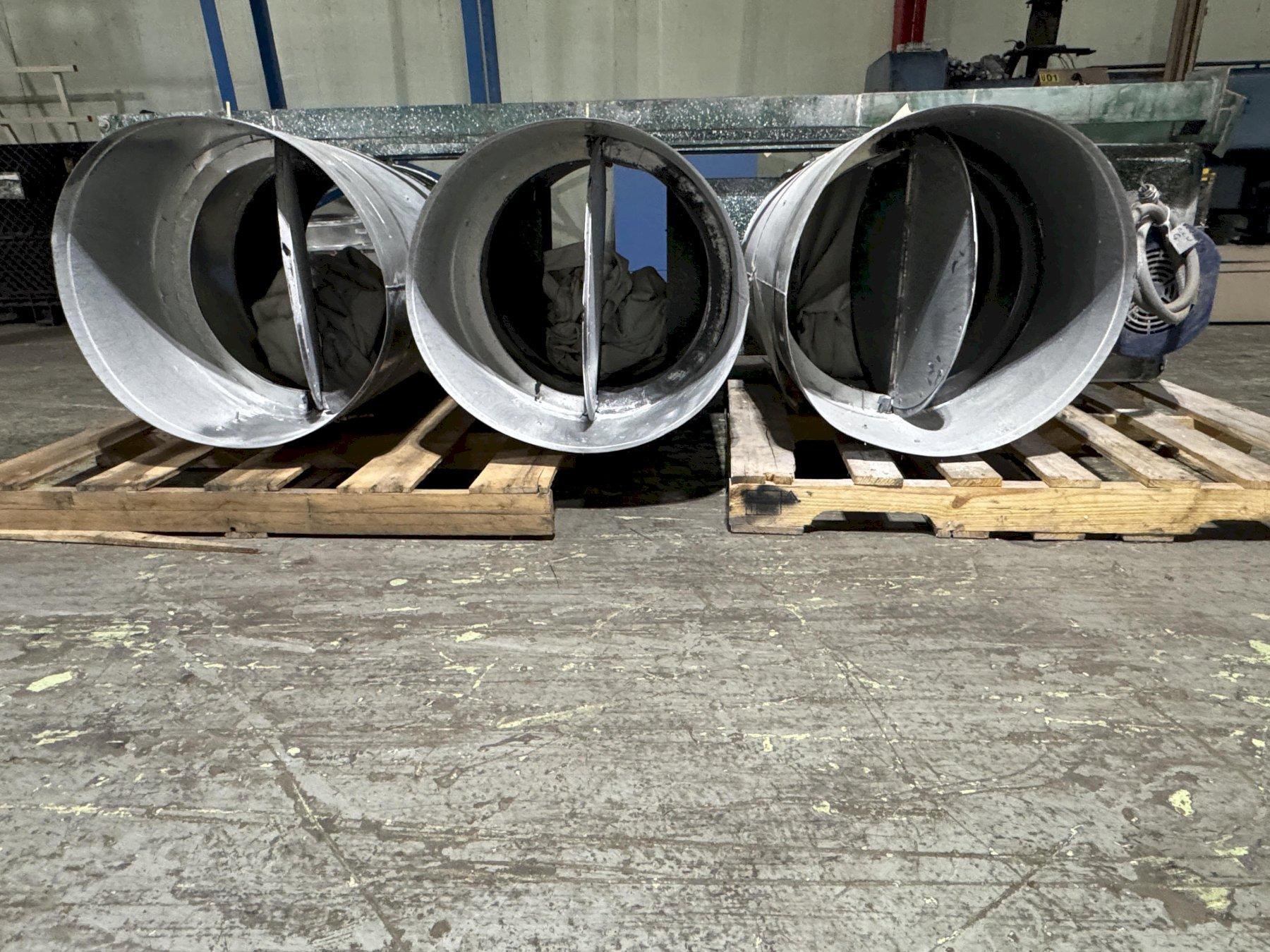 Ohio Blow Pipe 3-Bag Industrial Dust Collector, 24