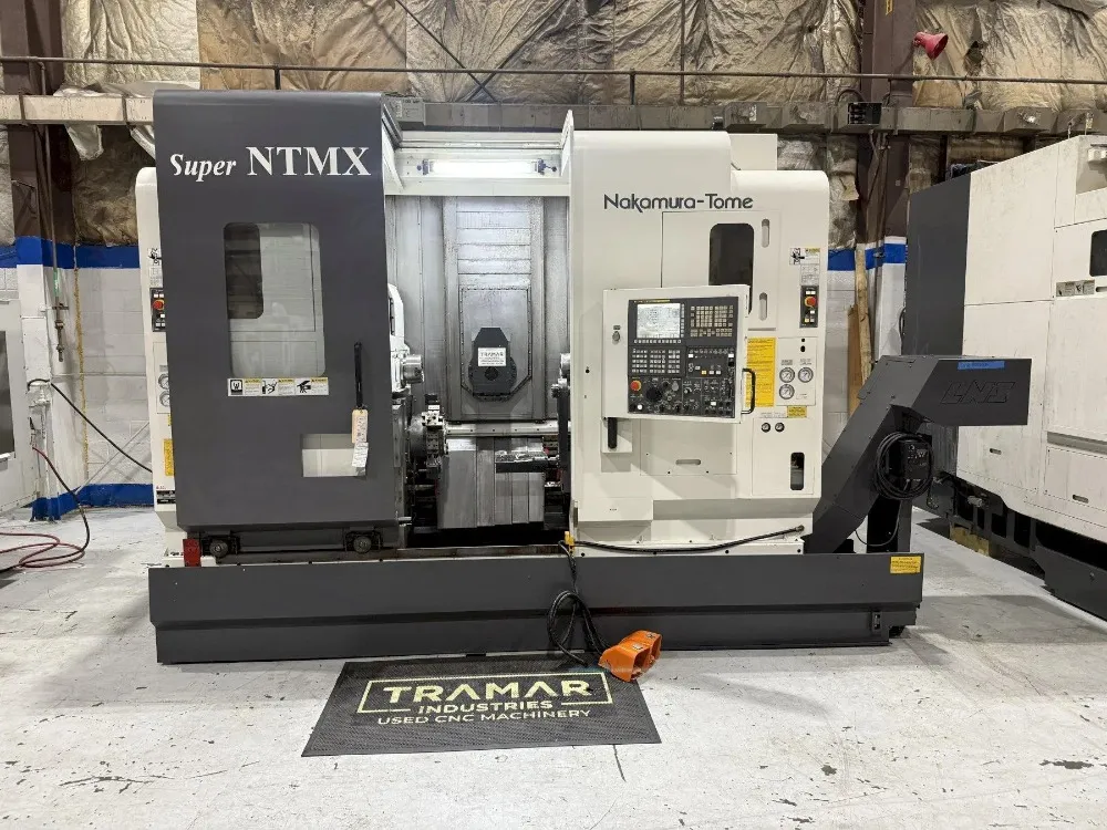 NAKAMURA TOME MULTI-TASKING CNC LATHE  -  SUPER NTMX