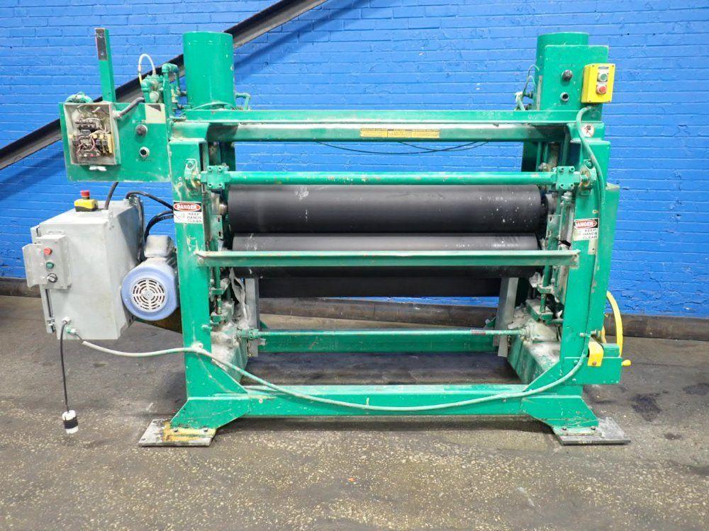 BLACK BROTHERS 56.5" X 8.5" DIAMETER TOP AND BOTTOM GLUE SPREADER