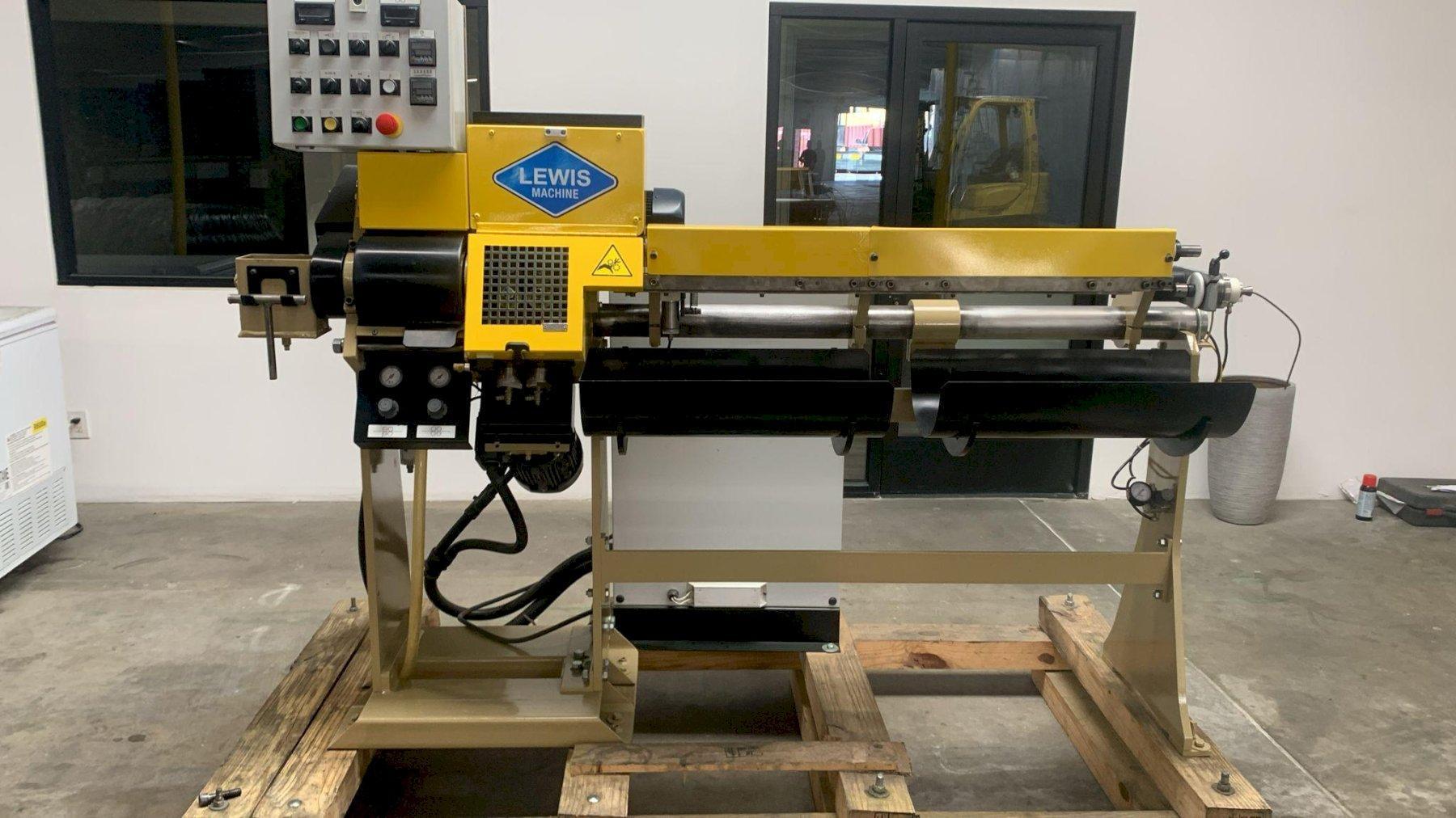 LEWIS model 1SHVF WIRE STRAIGHTENING & CUTTING MACHINE