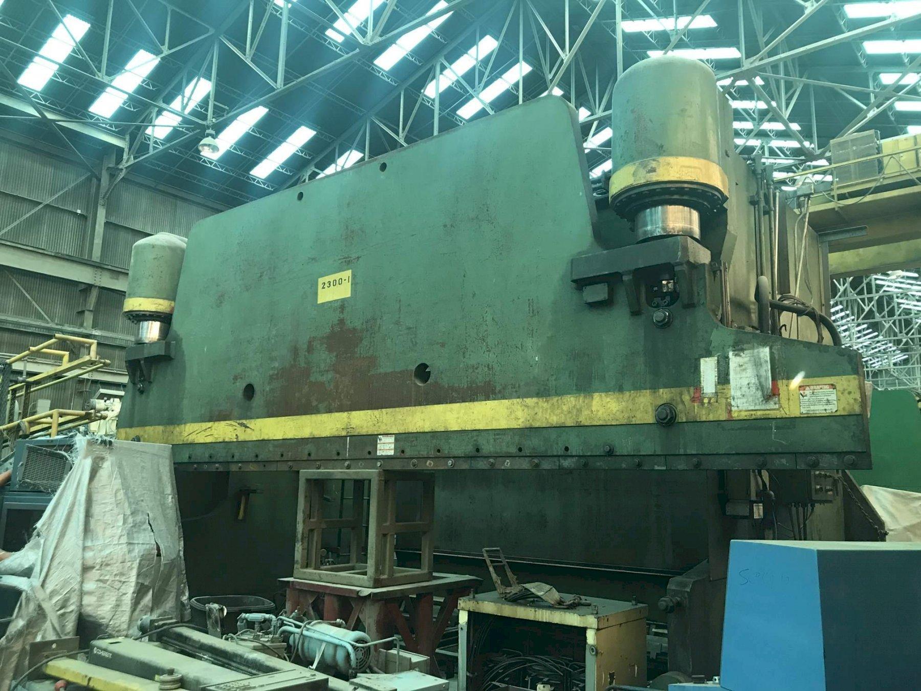 500 TON X 21' PACIFIC HYDRAULIC BRAKE: STOCK 63121