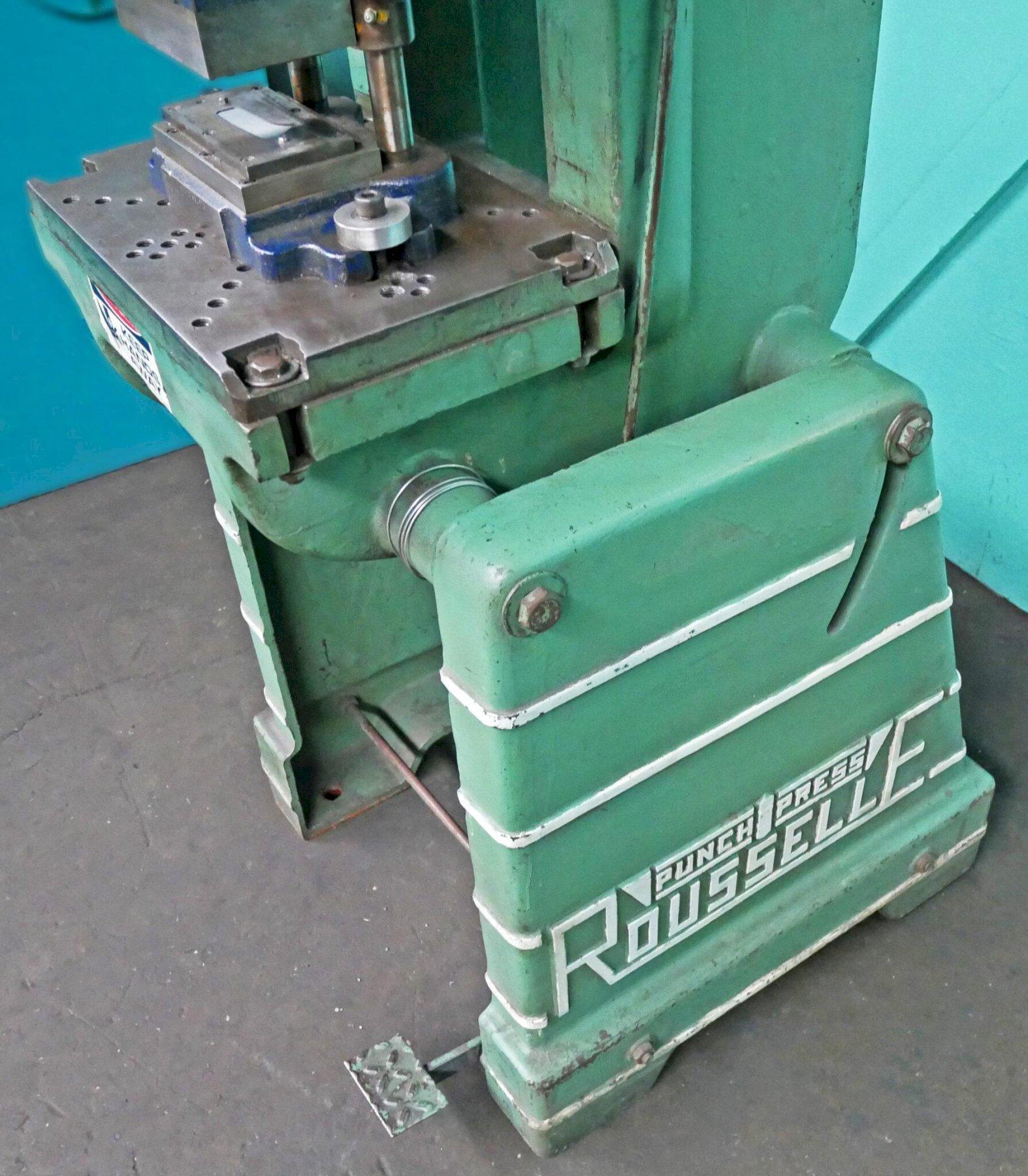 Rousselle 15-Ton Punch Press, No. 2
