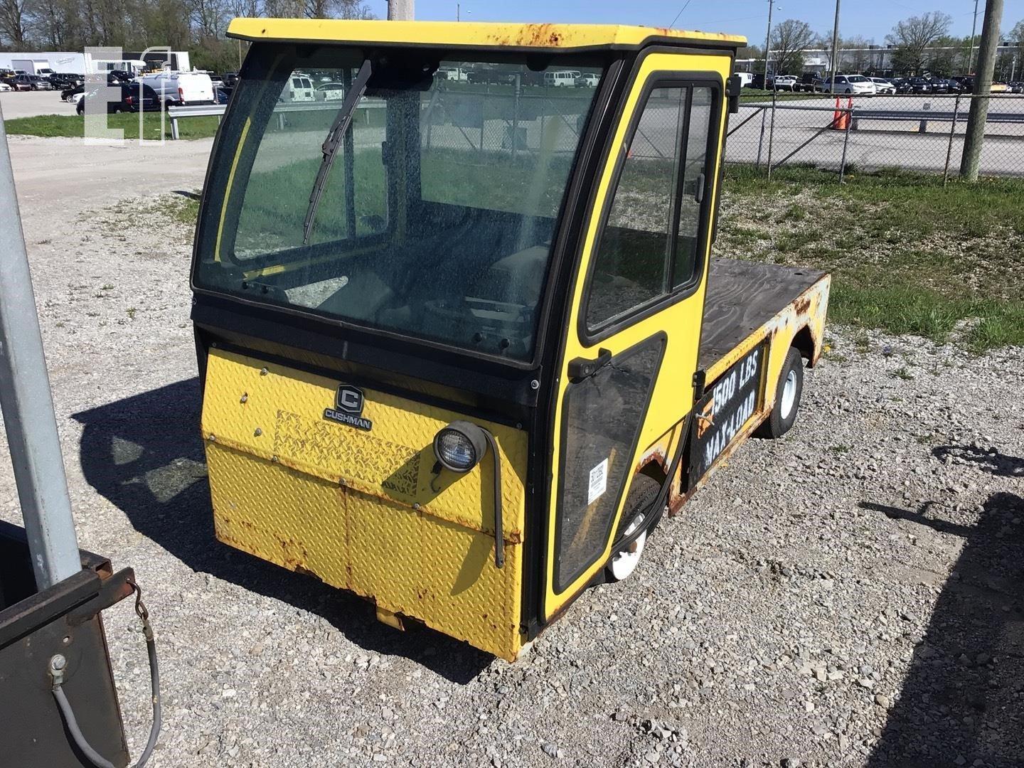 1 - PREOWNED CUSHMAN ELECTRIC POWERED INDUSTRIAL CART, MODEL #: CART, S/N: 3010190