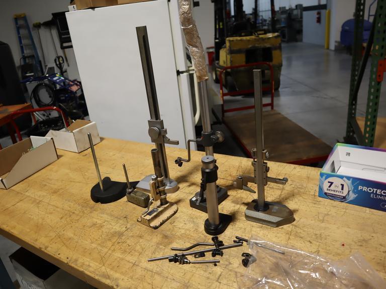 Indicator and Vernier Height Stands (7pcs) with Accessories- Auction Item