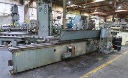 12" X 120" HANCHETT MODEL VS122 HYD HYDRAULIC-FEED VERTICAL-SPINDLE KNIFE/SURFACE GRINDER