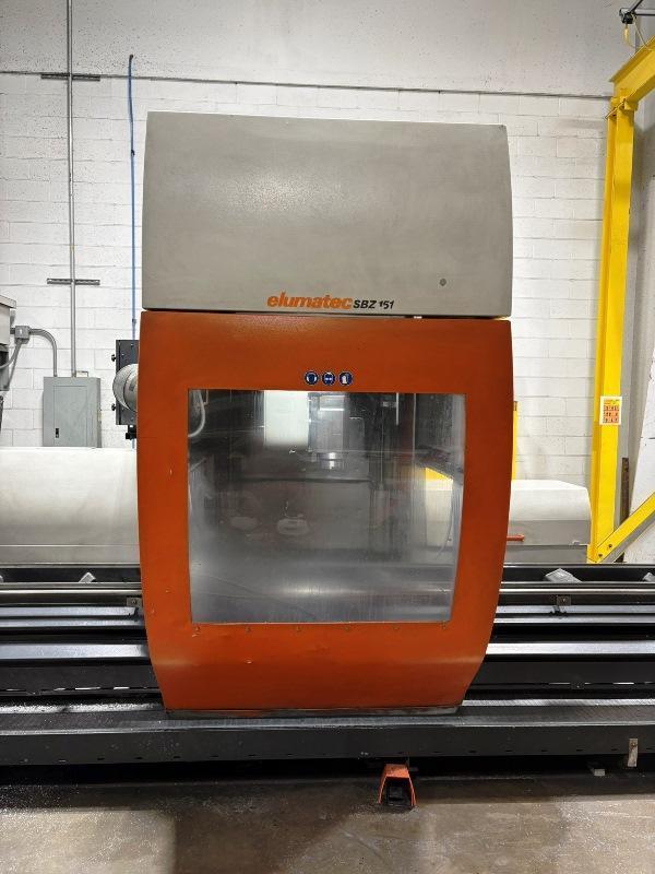 ELUMATEC SBZ 151 5-AXIS CNC PROFILE MACHINING CENTER