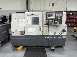 Okuma Captain L-370W Used CNC Lathe For Sale - 2007