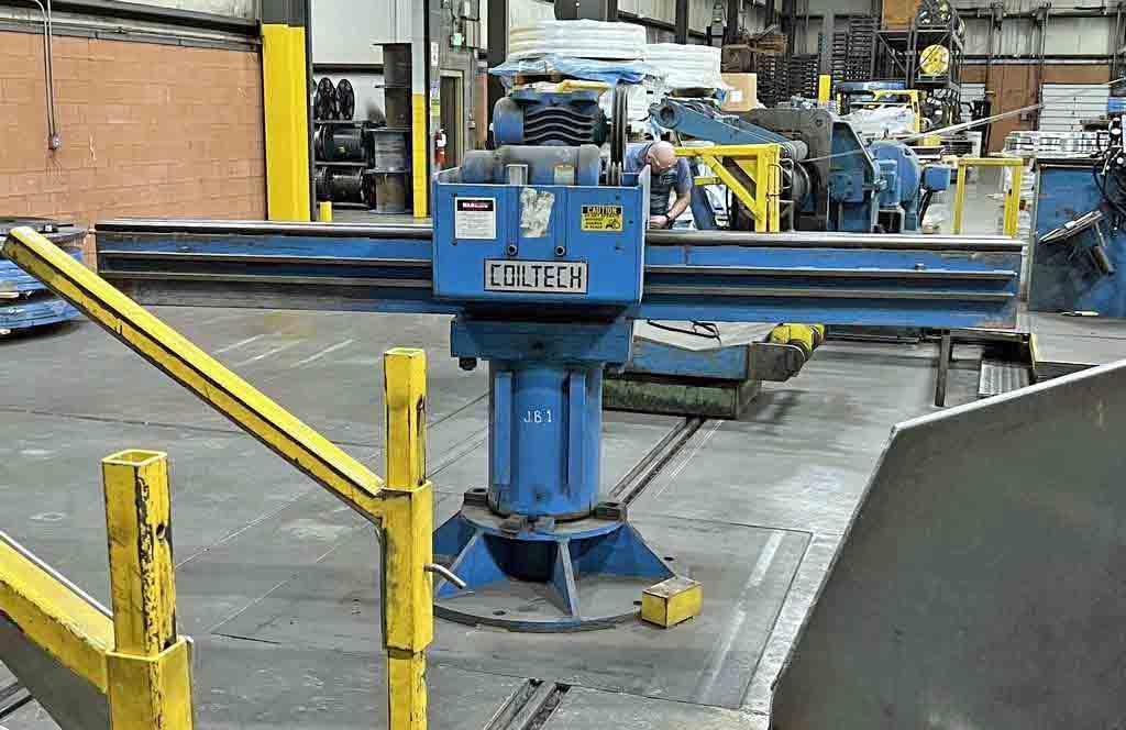 20,000# x 36" Coiltech 2 Arm Turnstile