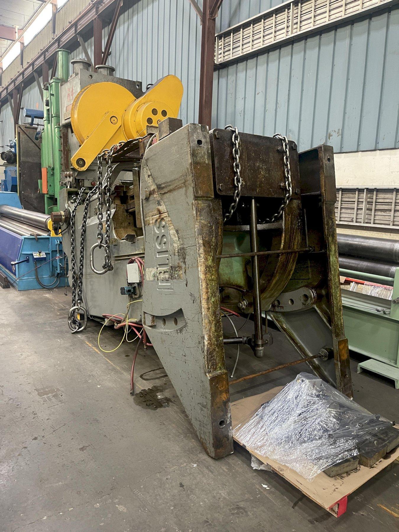 110 TON BLISS MODEL #C110 OBI PRESS: STOCK #75478