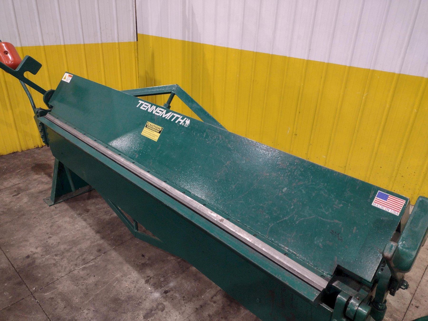 Tennsmith 8' x 16 Gauge Manual Hand Apron Bending Brake, Mdl. HB97-16