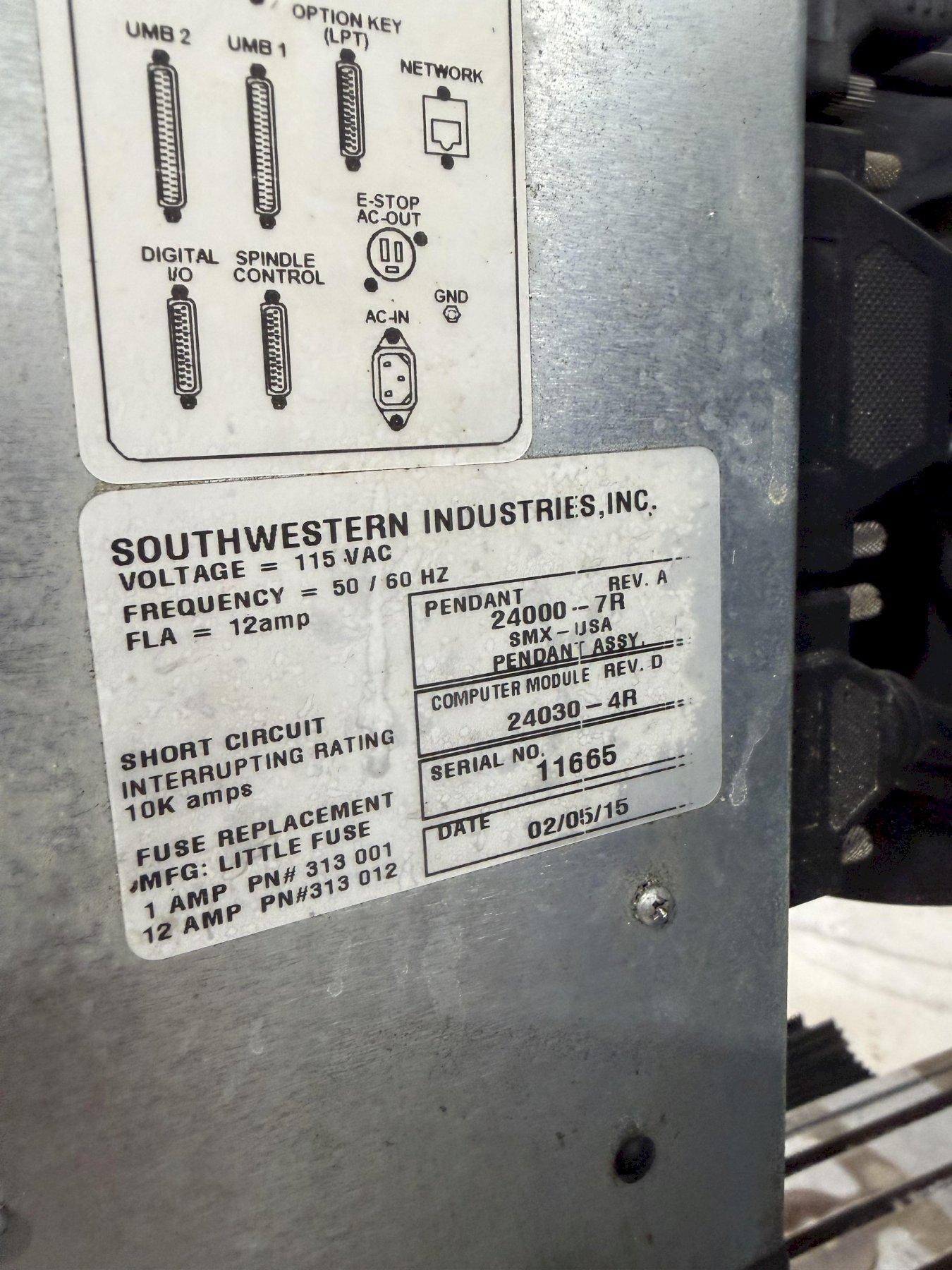 SWI TRAK DPMSX 2P, 3 Axis CNC Bed Mill
