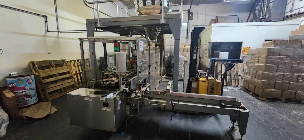 Roberts IMFS1500 Pre-Made Pouch Filling System, 2016 – With 14 Head Weigh Scale