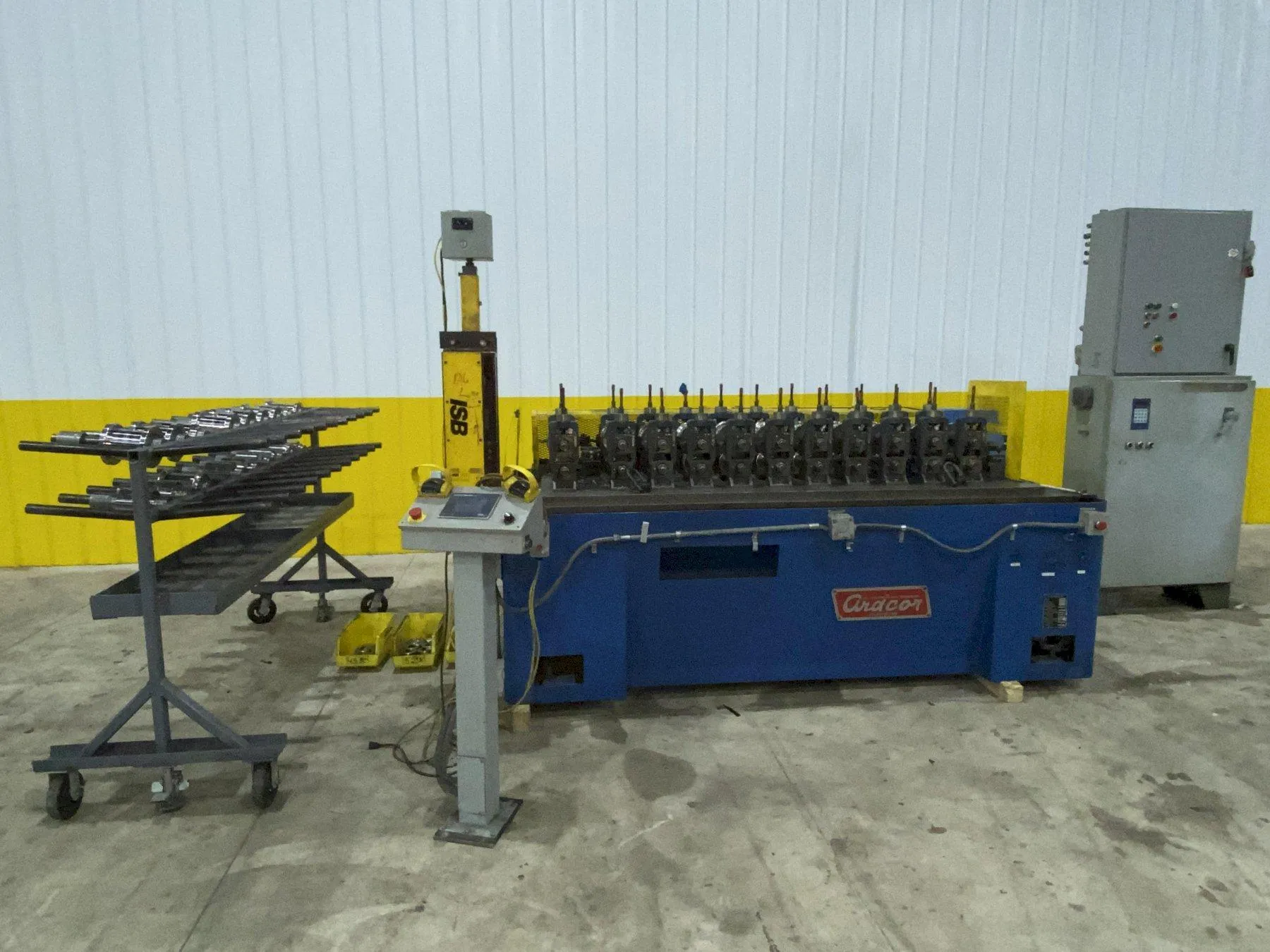 11 STAND X 1.5" ARDCOR MODEL M10E-R U-JOINT DRIVE ROLLFORMER: STOCK #78230