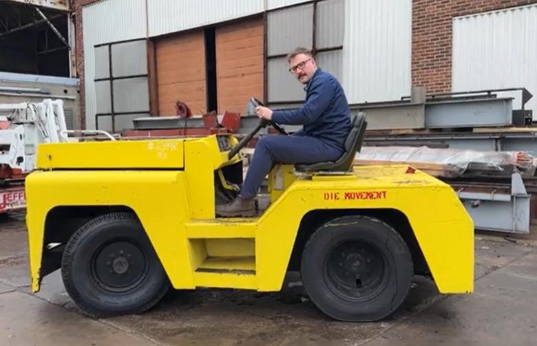 AG Mercury  Model  # 120-D  Heavy-Duty Industrial Tow Tractor