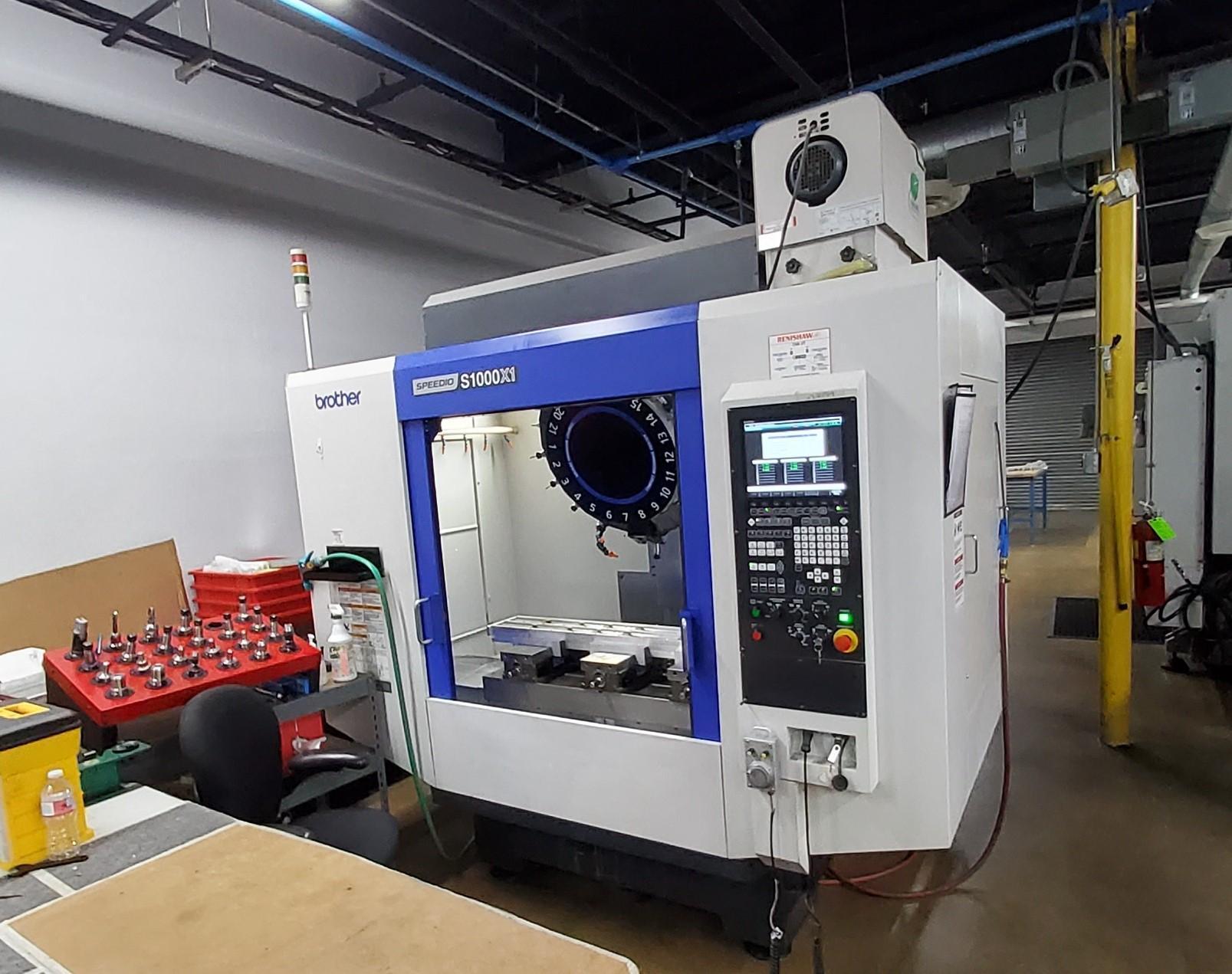Brother Speedio S1000X1 CNC Drill & Tapping Center For Sale 2015