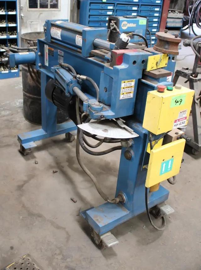 1.5" to 3" KAKA EXHAUST MODEL #EPB-3 HYDRAULIC PIPE / EXHAUST BENDER: YOBRO #25799