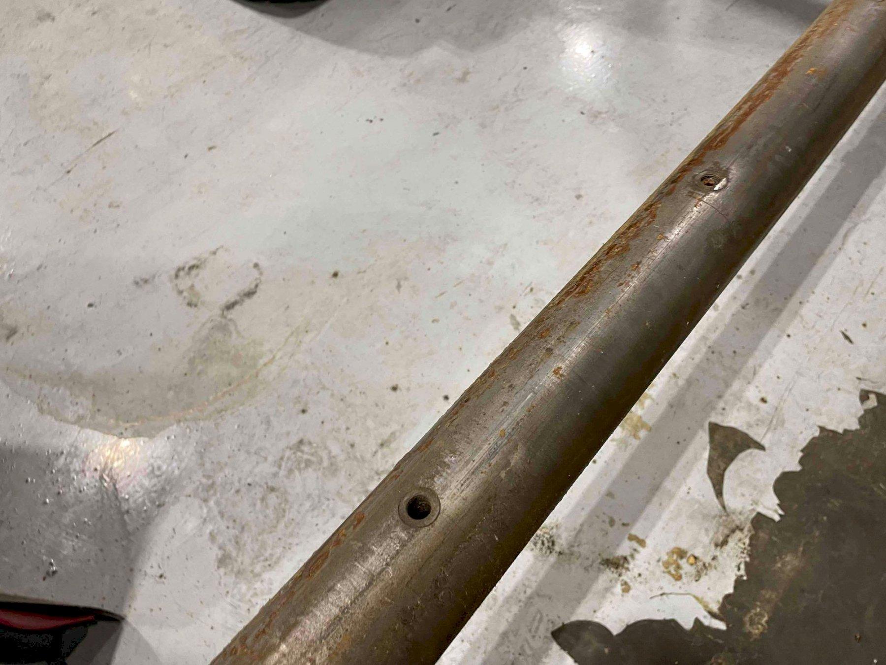 Used, 102" x 3" Diameter Boring Bar
