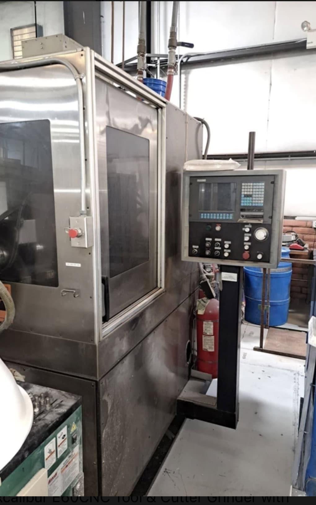 Excalibur E60 CNC Tool & Cutter Grinder, 2002 – Ebbco Filtration, Fanuc 5 Axis Robot