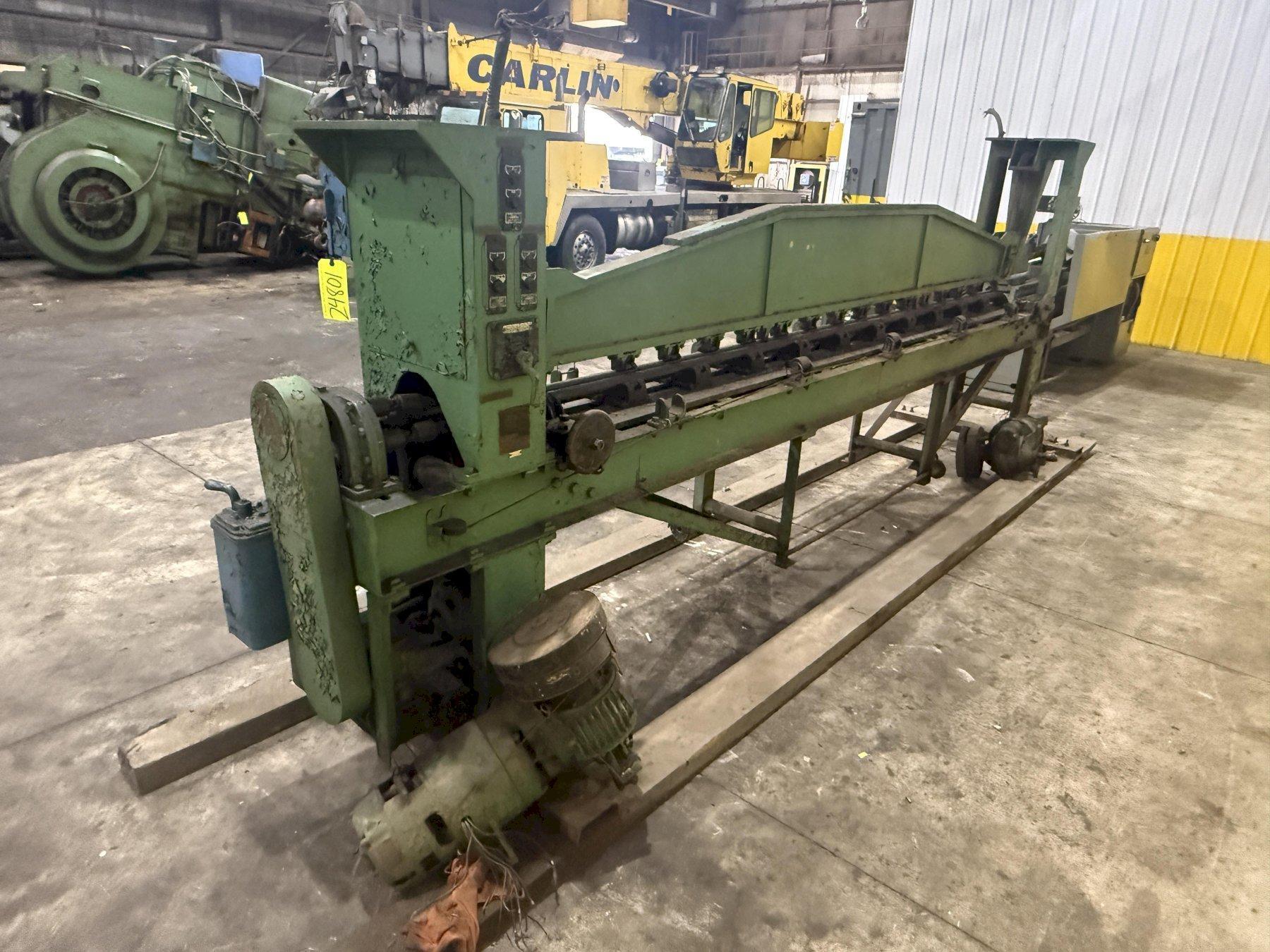 12' FARNHAM MODEL #5-41-8 ROLL FORMING MACHINE