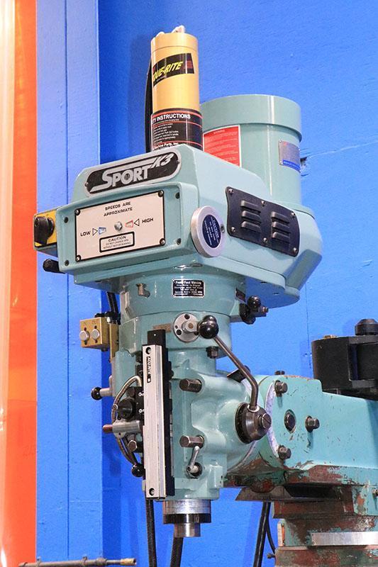SOUTHWESTERN INDUSTRIES PROTO-TRAK 2-AXIS CNC VERTICAL MILL MODEL: SPORT K3 w/M-2 CONTROL