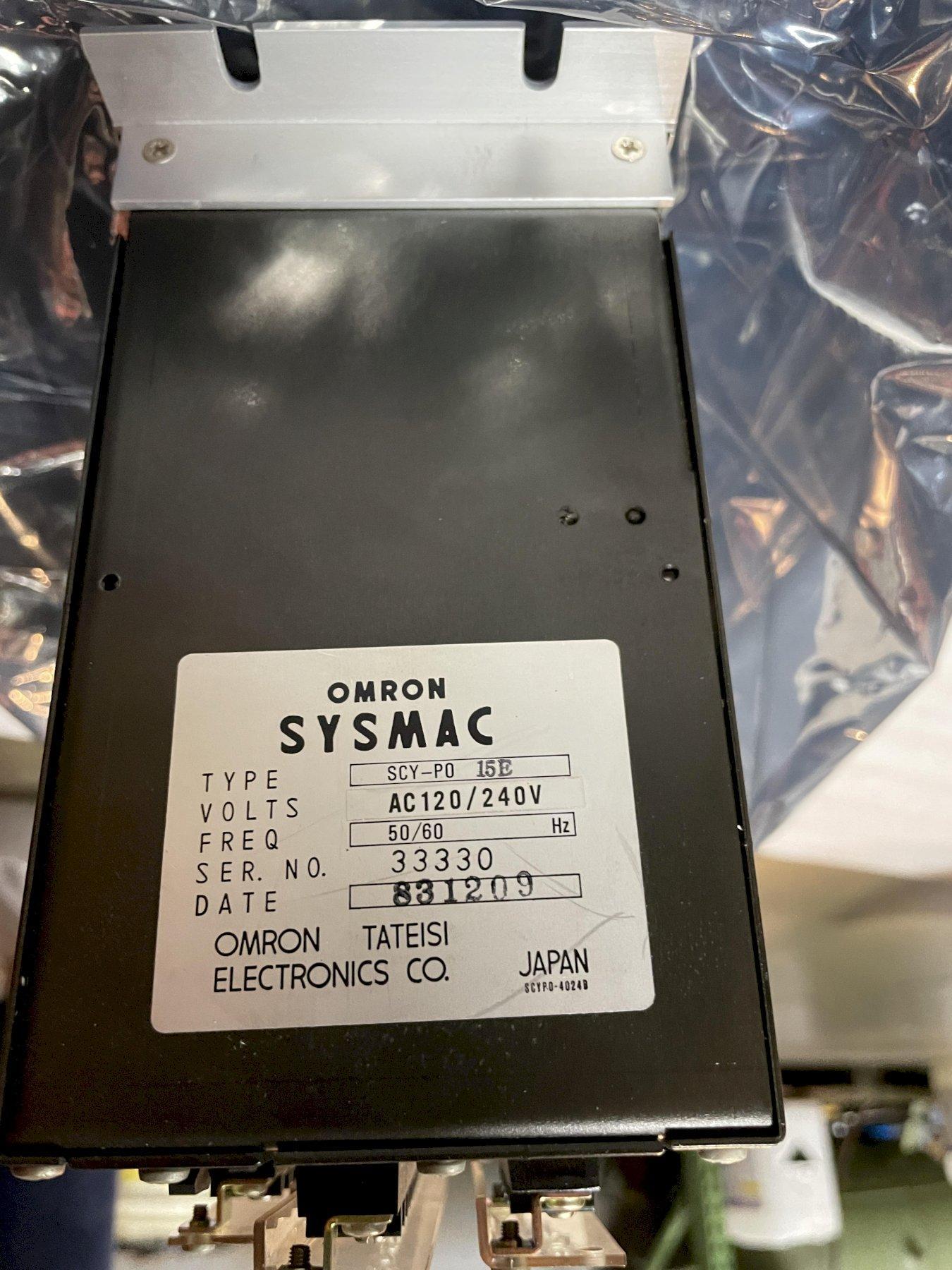 OMRON TATEISI ELECTRONICS CO SYSMAC Sequence Controller, Model SCY-P0 15E.