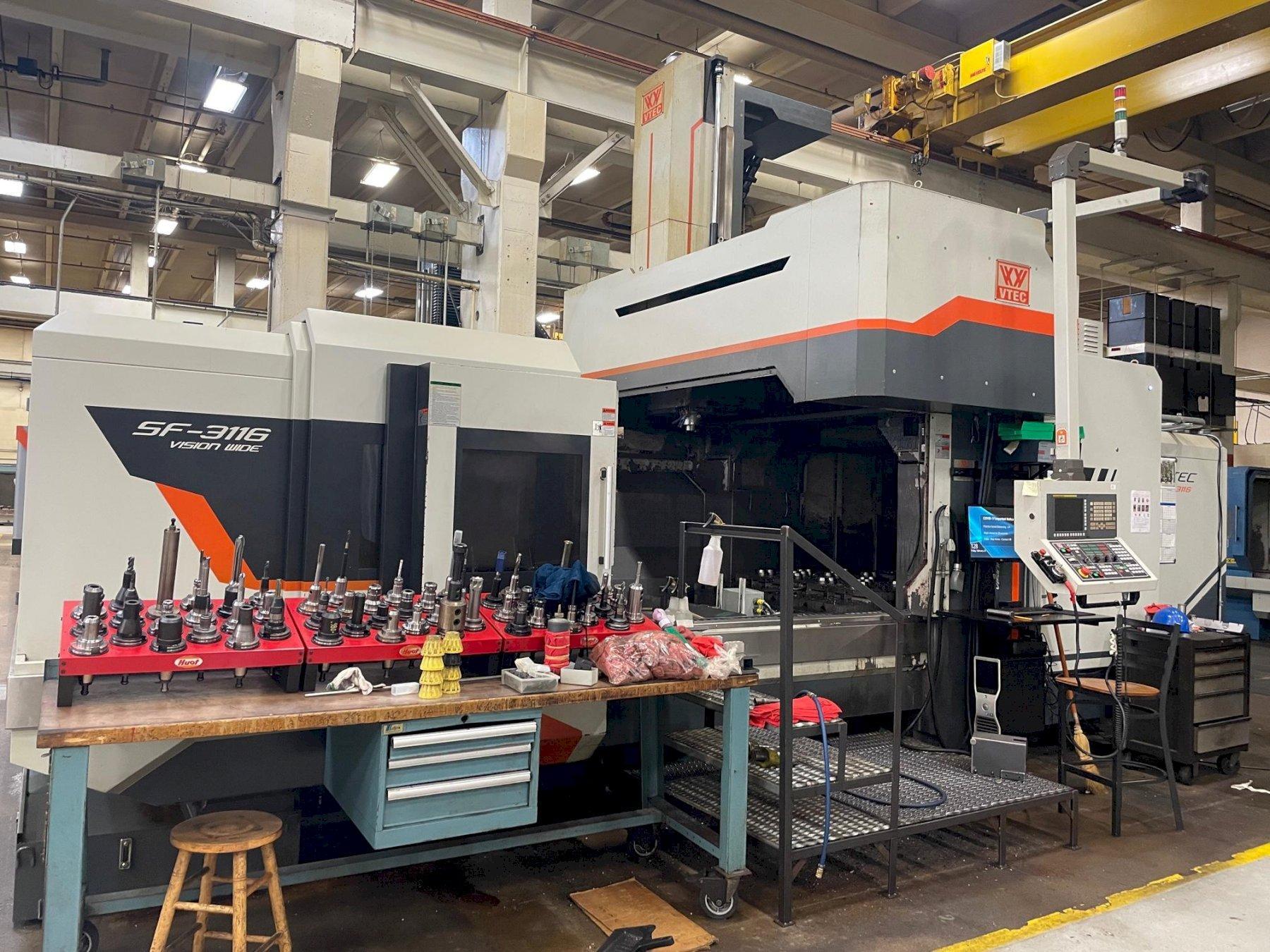 Vision Wide SF-3116 CNC Double Column Machining For Sale
