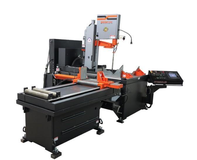 1 - NEW HEMSAW VERTICAL HYDRAULIC AUTOMATIC BANDSAW, MODEL #: VT120HA-60-CTS