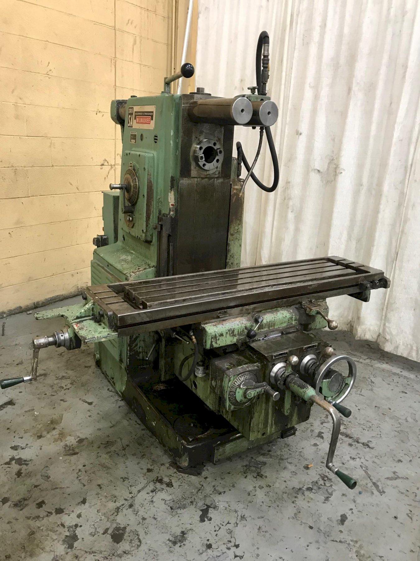 #2 KEARNEY & TRECKER MODEL 205 SA HORIZONTAL MILL: STOCK # 72819