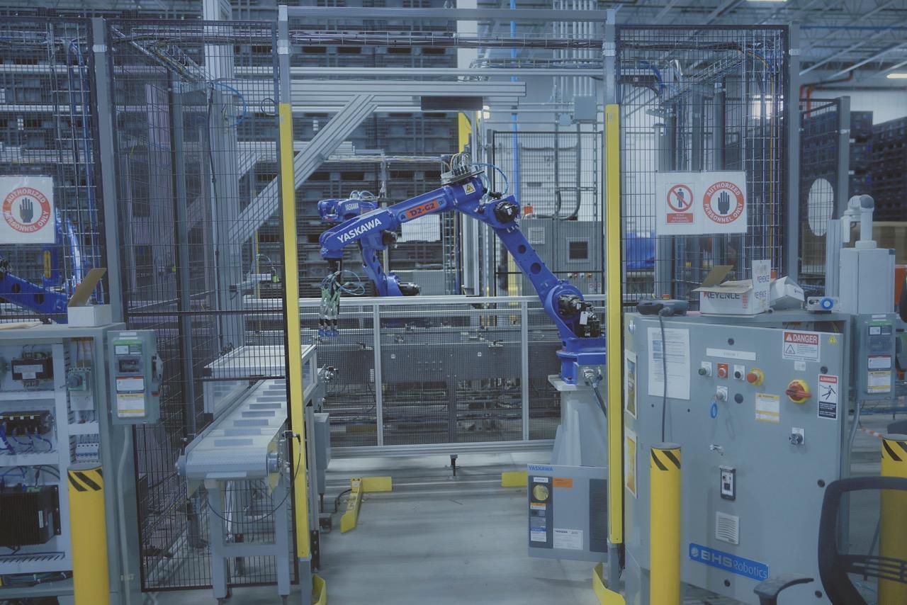 Yaskawa Motoman GP25-12 Robots (6) – YRC1000 Controllers, Mech-Mind 3D Vision, Bin Picking, Integrated Safety Cells, 2022