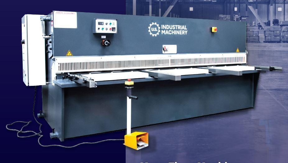 NEW 10' x 1/2" US INDUSTRIAL MODEL US10500 HYDRAULIC SHEAR