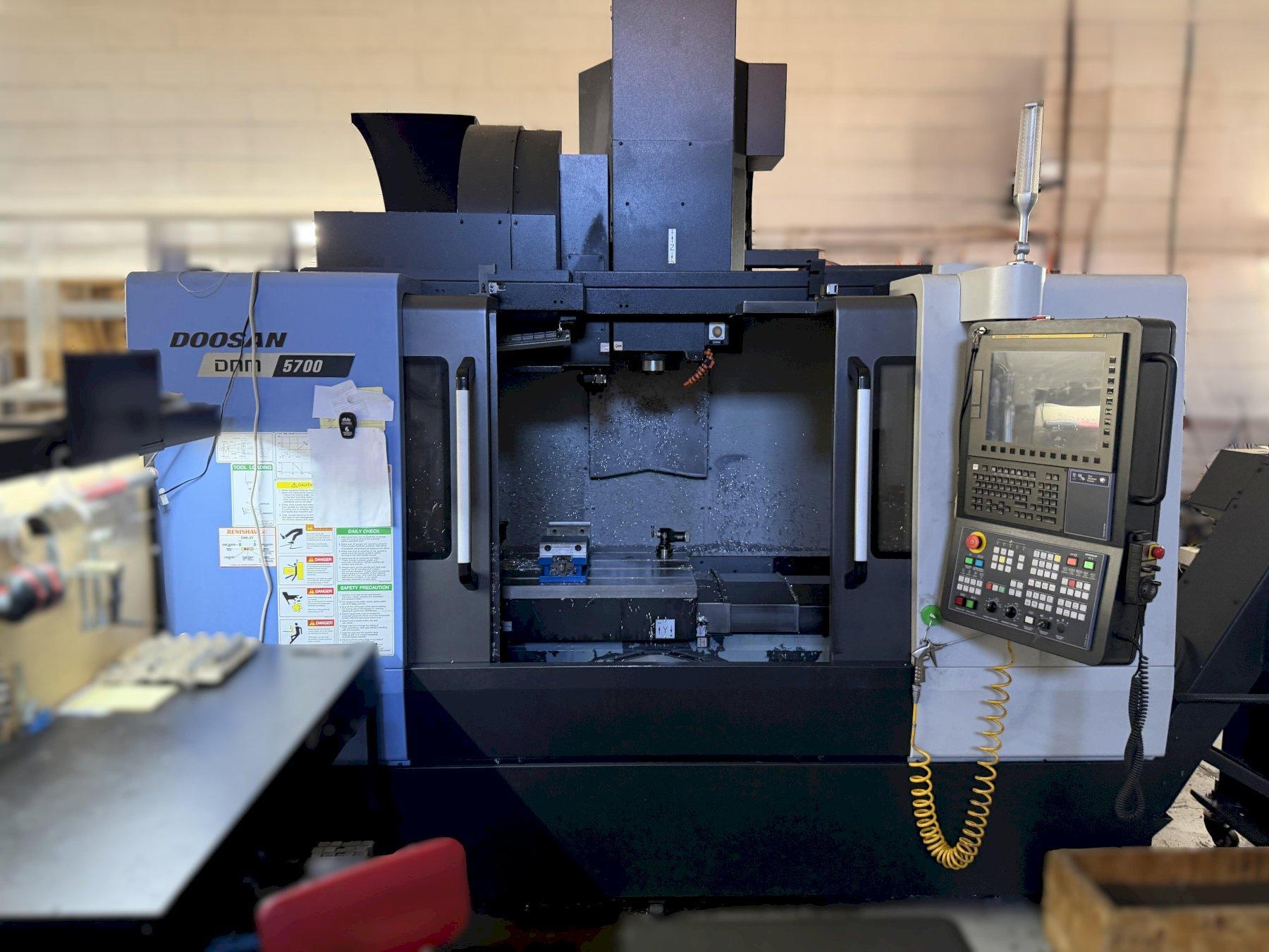 Doosan DNM 5700 Vertical Machining Center Year 2021