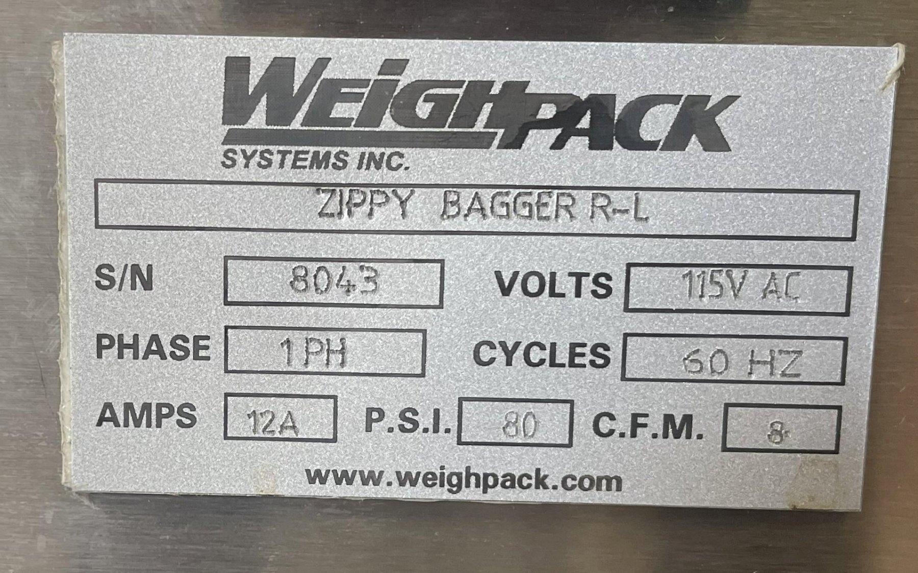 (A) Weighpack Zippy Bagger R-L