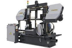 NEW 18" x 18" HYDMECH MODEL DC-460P SEMI AUTOMATIC DUAL POST BAND SAW