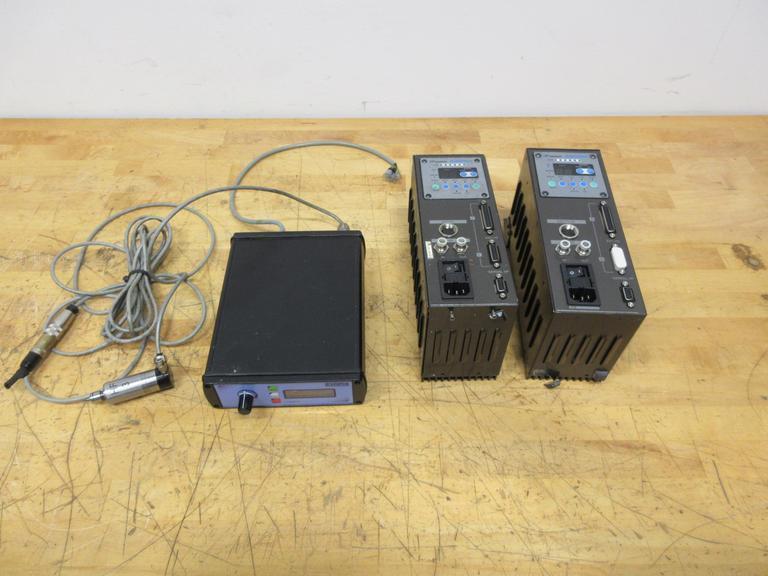 Nakanishi E3000 High Speed Spindle Controllers (2) Model NE211, and IBag U96500.111 Spindle Controller with Spindle- Auction Item