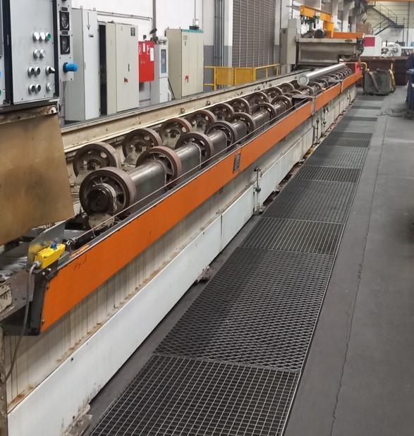 14" (360mm) Loeser Cylindrical Grinding and Polishing Machine