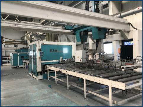 KBM SHEET TO SHEET GRINDING & BRUSHING/SANITIZING LINE