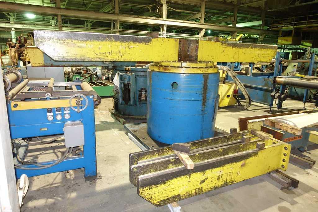 40,000# x 60" Braner 4 Arm Turnstile