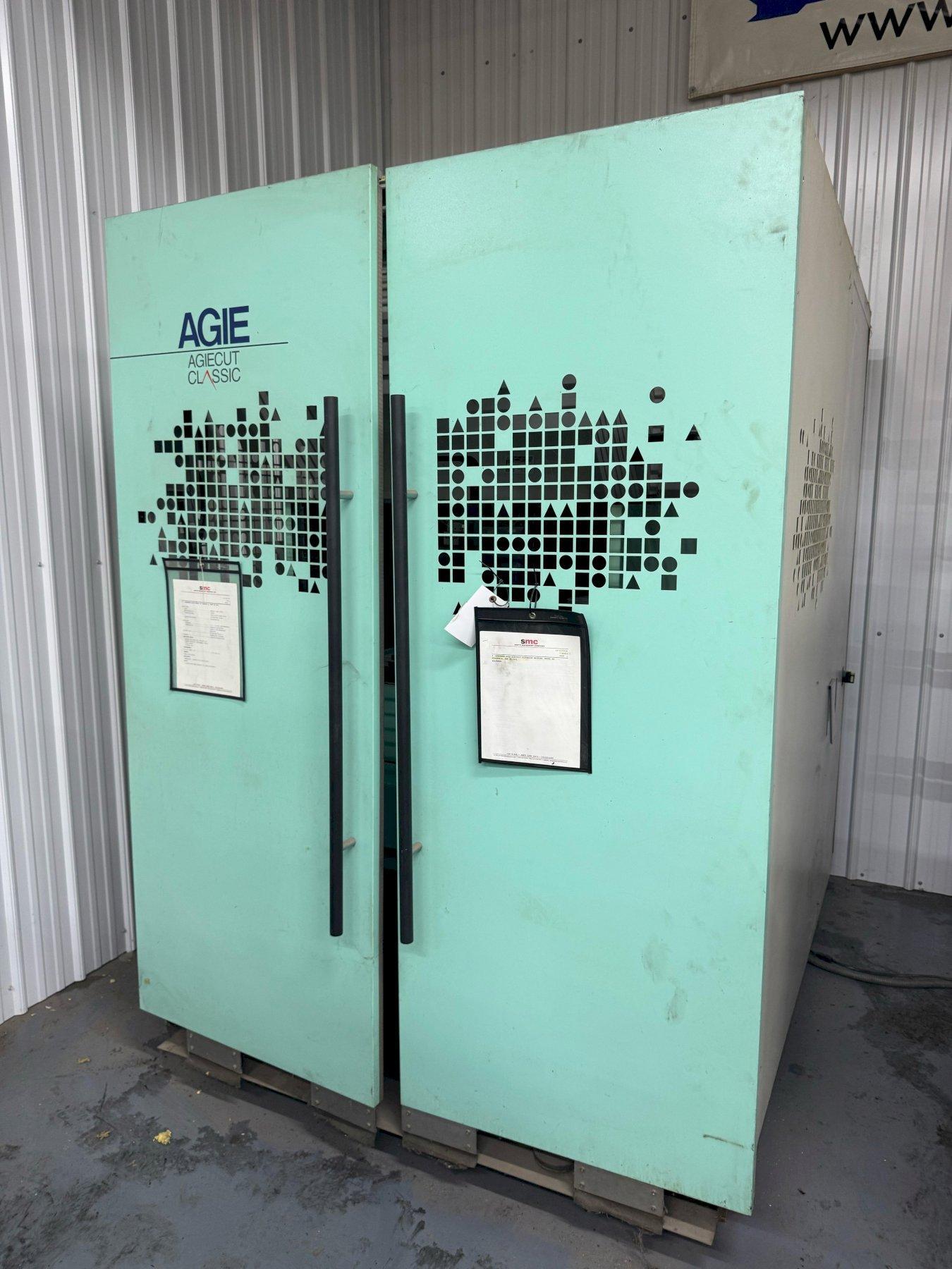 1 - PREOWNED AGIE ELECTRIC DISCHARGE MACHINE, MODEL #: AC CLASSIC 2, S/N: 0421, YEAR: 2001
