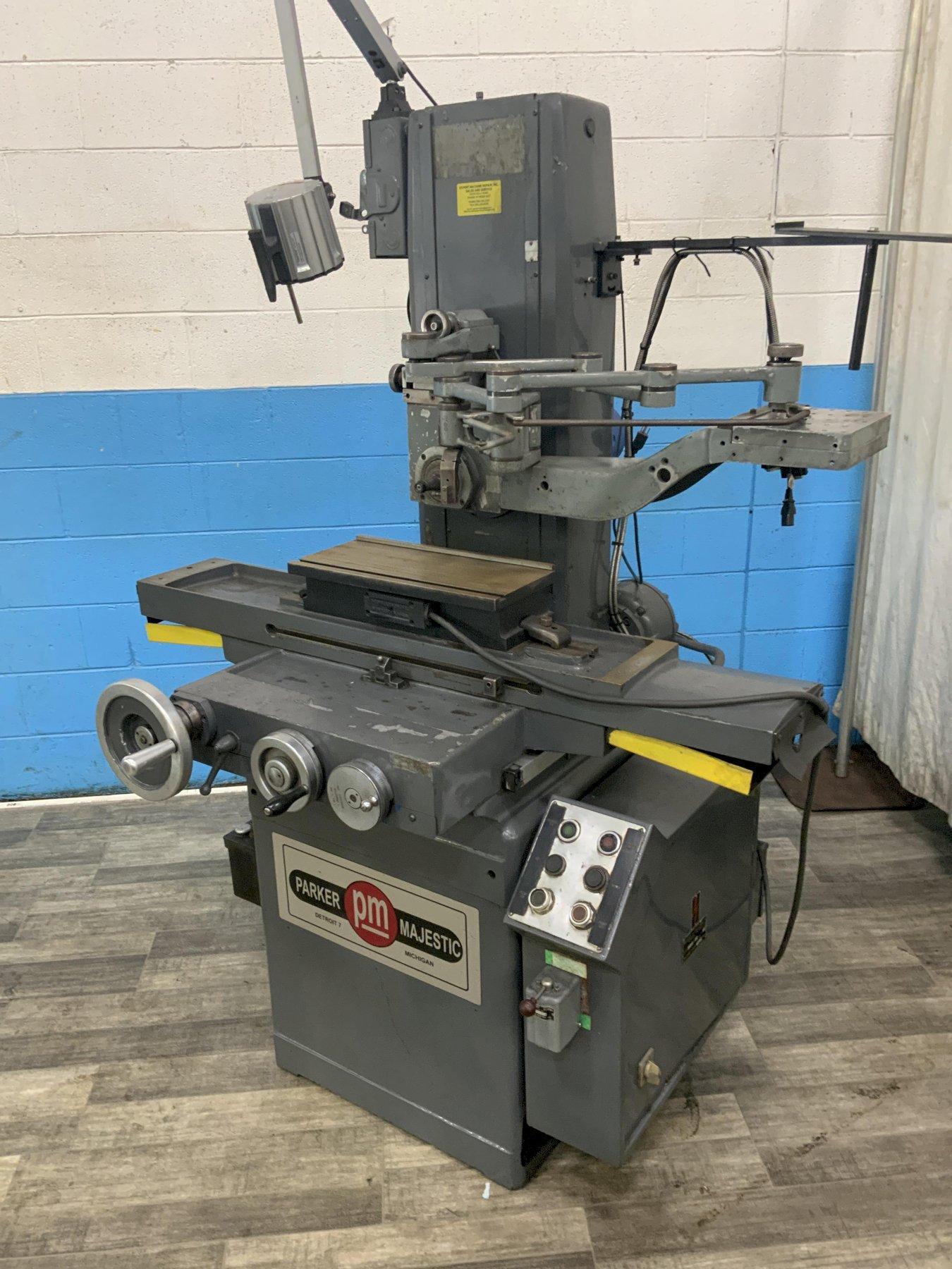 6"X 18" PARKER MAJESTIC HORIZONTAL SURFACE GRINDER & DRESSOR : STOCK #81194