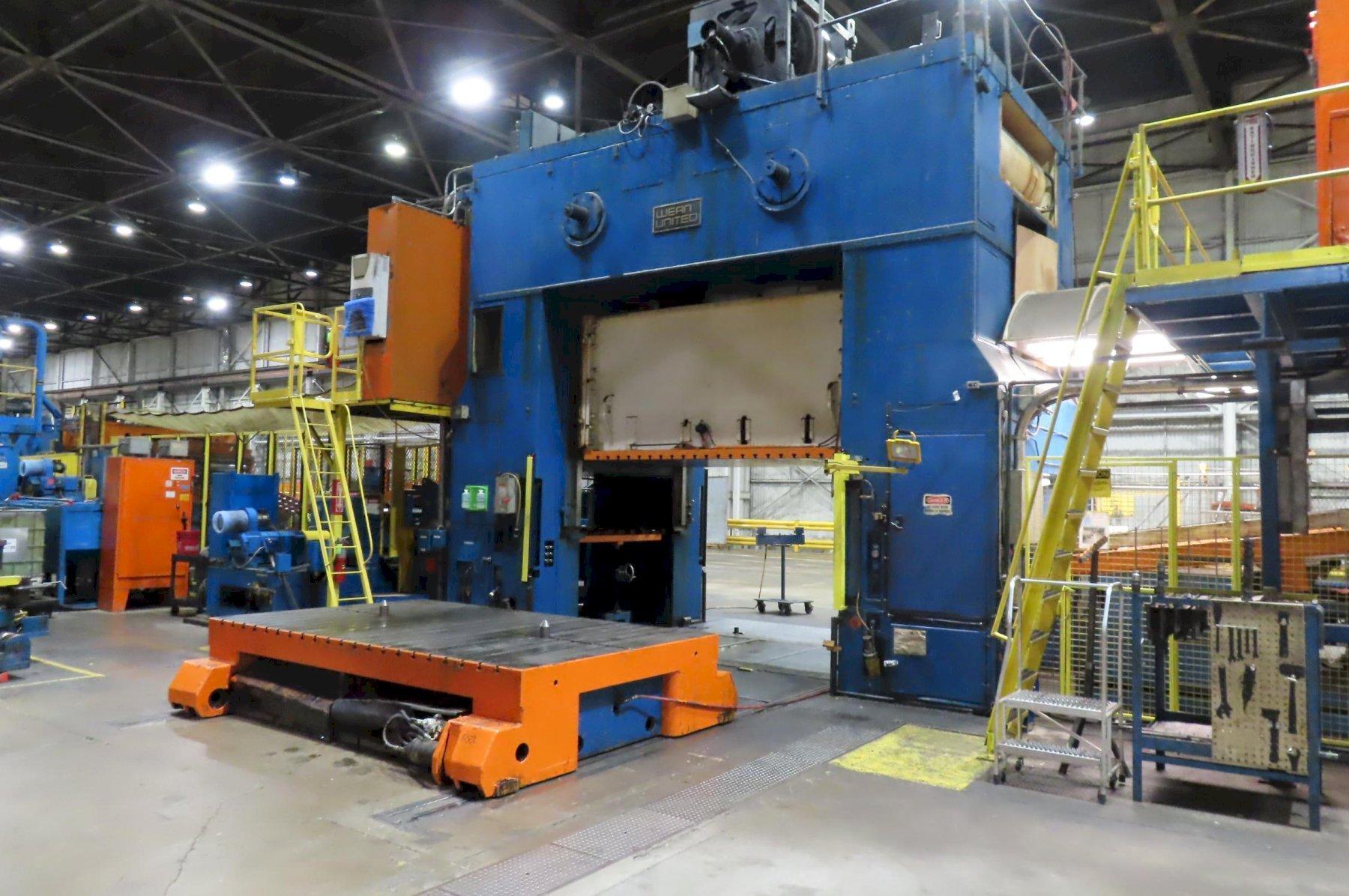 500 Ton Wean United Blanking Line
