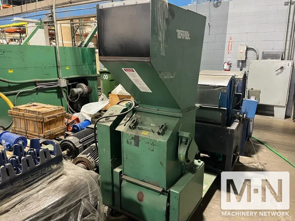 15 HP TEMPTEK MODEL 1216EM GRANULATOR