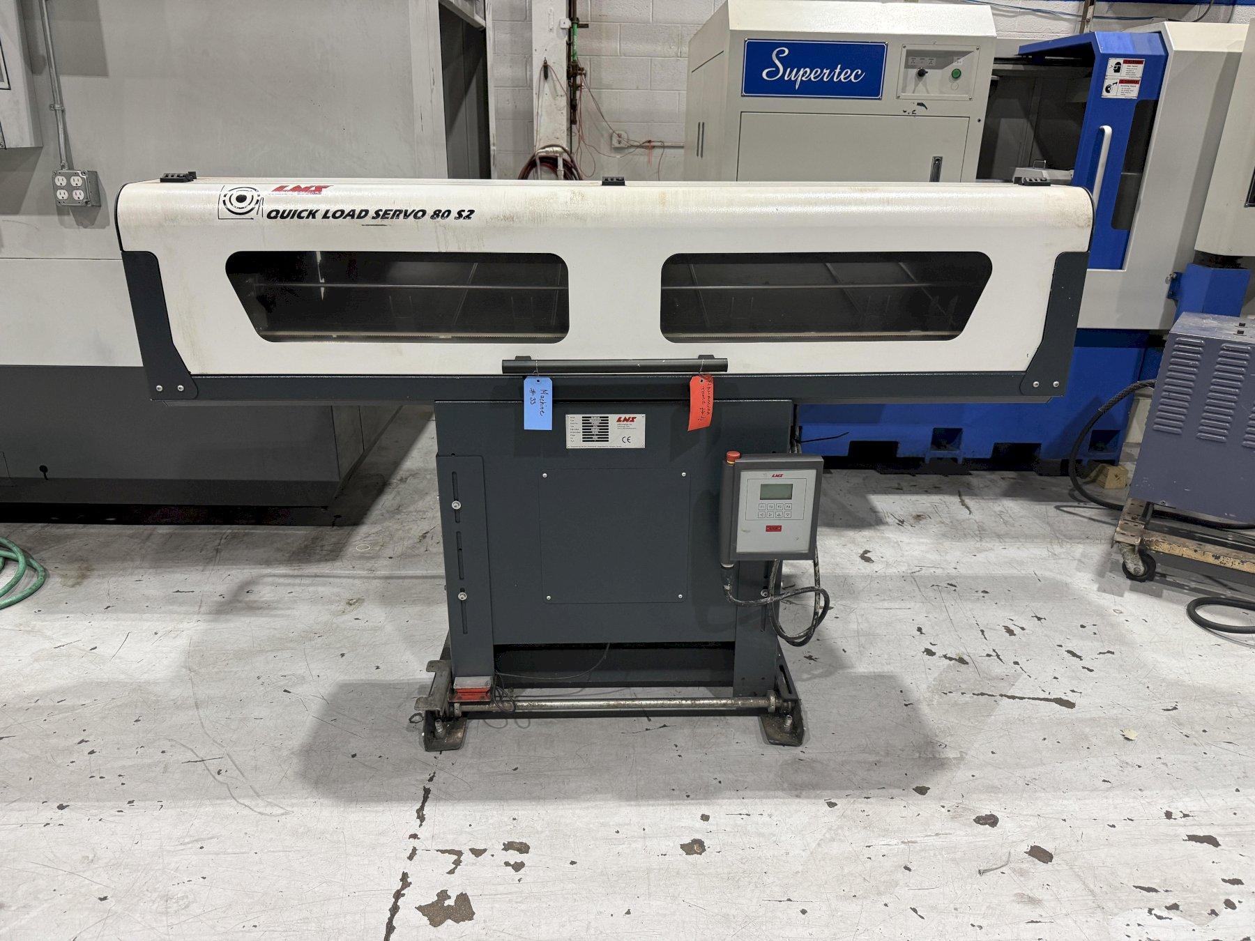 2016 LNS Quick Load Servo 80 S2 Used Bar Feeder For Sale