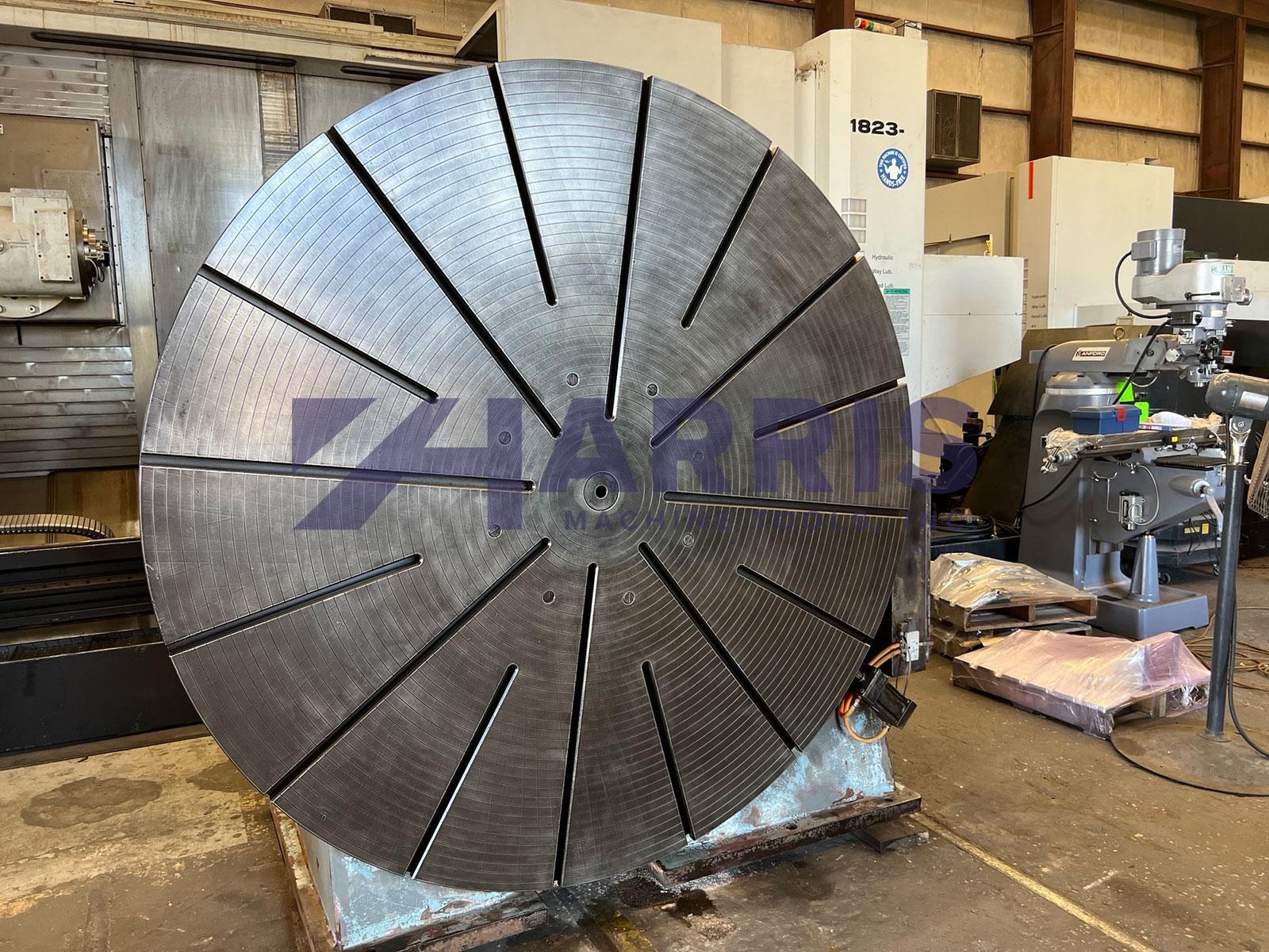Used, 84" Rotab Model 84-2 2 Axis CNC Tilting Rotary Table