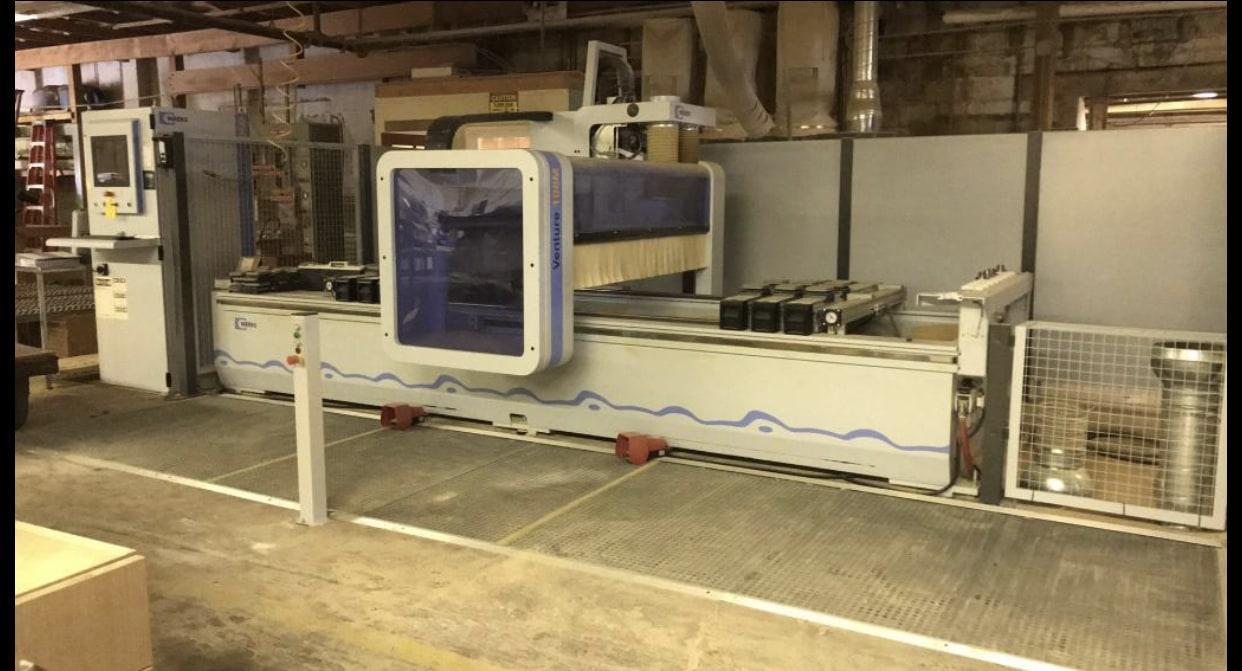 4′ x 10′ Weeke Venture106M CNC Router, 2013